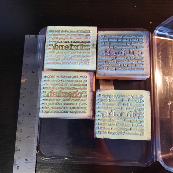 Lexicon of Love stamp set - Picture 2 of 4